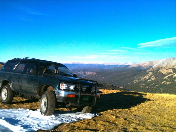 Up at 12,200 ft.
