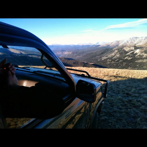 Up at 12,200 ft.