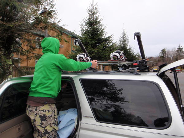 up at snowshoe mountain west virginia a couple years back during spring break...