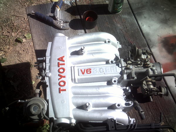 Upper intake paint!!!