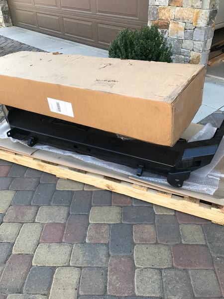 UPS Freight delivery - Shrockworks bumper and sliders