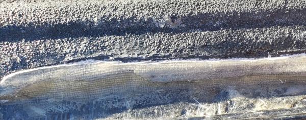Used Marine Grade fiber glass and POR15 to clean and patch