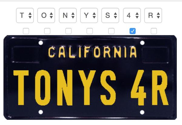 Vanity TONYS 4R
