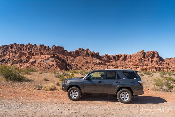 Vegas rental car at Valley of Fire state park