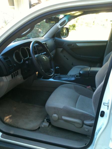Very Comfy & Roomy Interior.