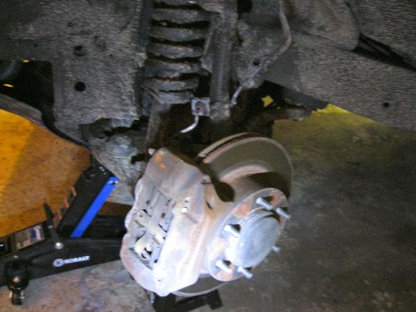 Very easy brake change once you get the old calipers and rotors off.
