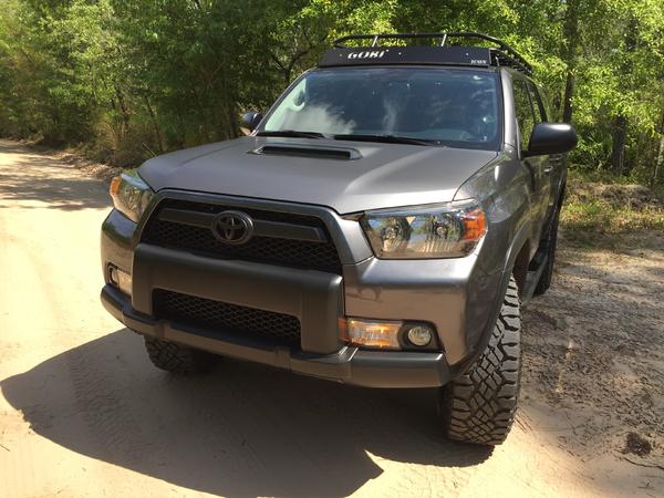 Vinyl hood wrap