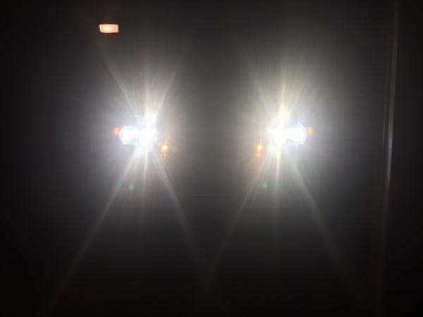 Vleds high beam LED's