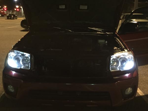 Vleds installed