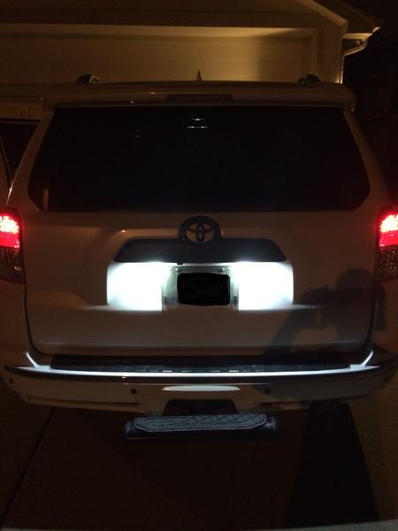 Vleds LED conversion bulbs (license plate lights)