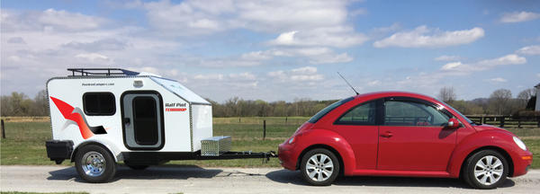 VW pulling teardrop w red swoosh for print 1000px wide
