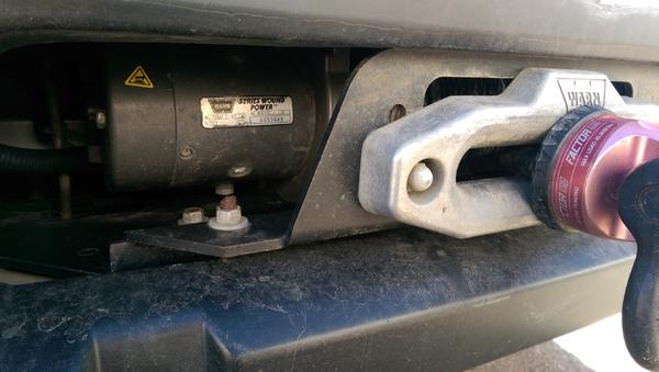 Warn stealth mount winch kit.