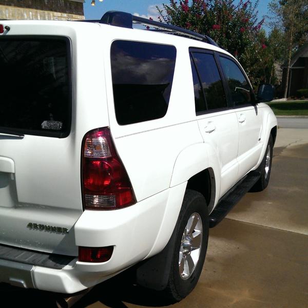 Washed on the first weekend of owning it