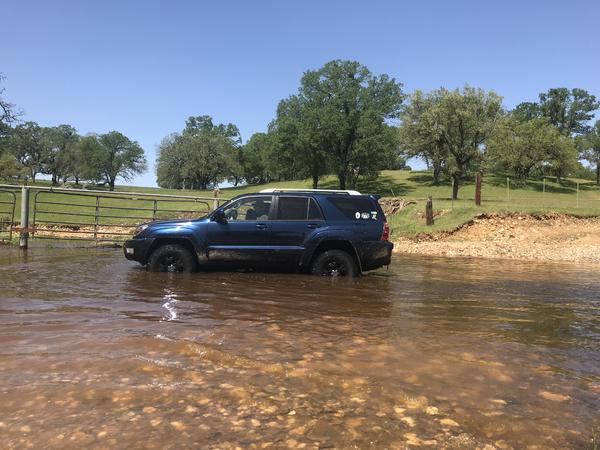 water crossing