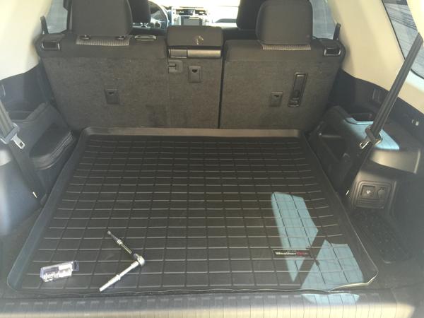 weather tech rear mat