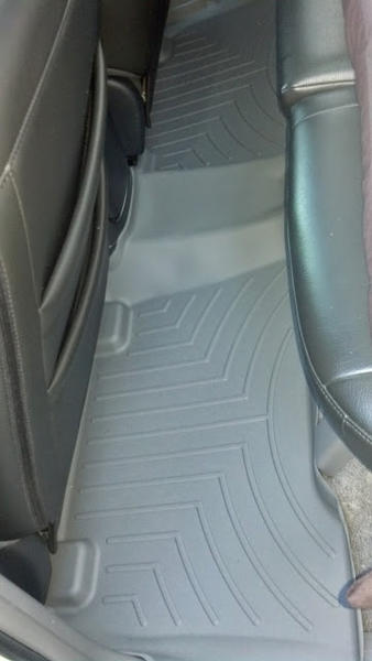 WeatherTech mats installed