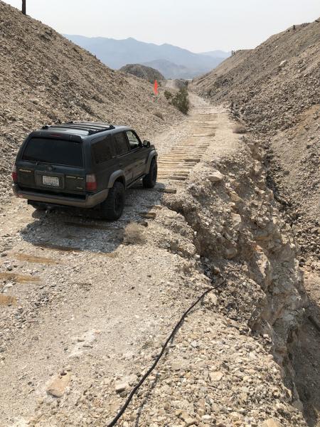 'Weird Mine' area off the Mojave Road near Basin Road?