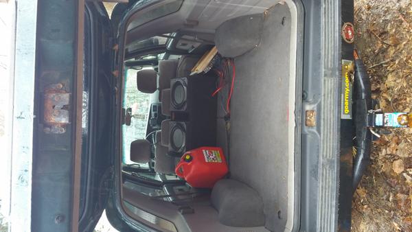 Well that seems to be the cleanest it will be in the back lol.