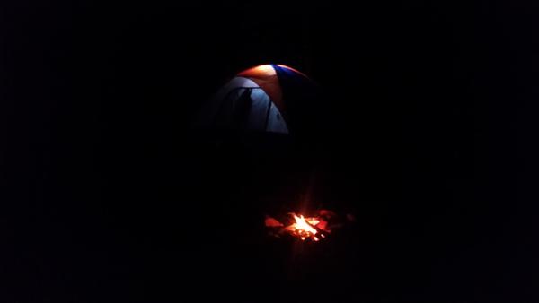 Went camping at Uwharrie National Forest here in NC with the kids and had to get a shot of the campsite at night.