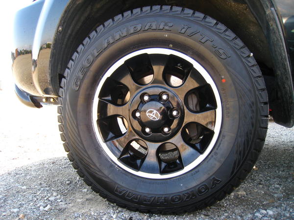 Wheel：fj cruiser black color package