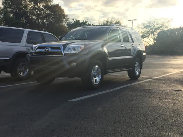 WHEN I FIRST PUT THE DAYSTAR LEVELING KIT AND FJ SPRINGS