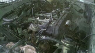 when i got there my fiances dad had already removed the radiator, supports and airbox