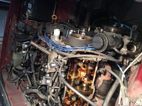 When I was doing the valve cover gaskets
