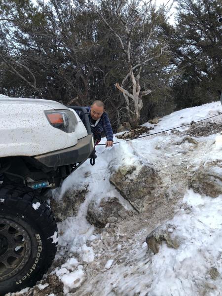 When in doubt winch out lol