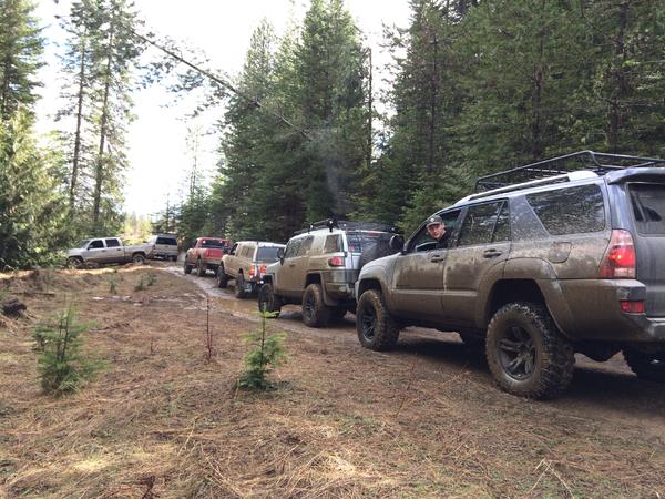 When the stuck chevy holds everyone up