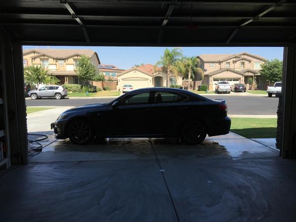 When the whole driveway didn't have shade, sideways