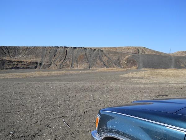 When you first arrive--this is just off the main road, looking towards the primary hillclimb area.