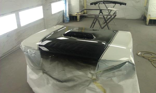 While painting the body...I decided to go ahead and get a hood scoop!  This really make our 4Runner look good/aggressive!!