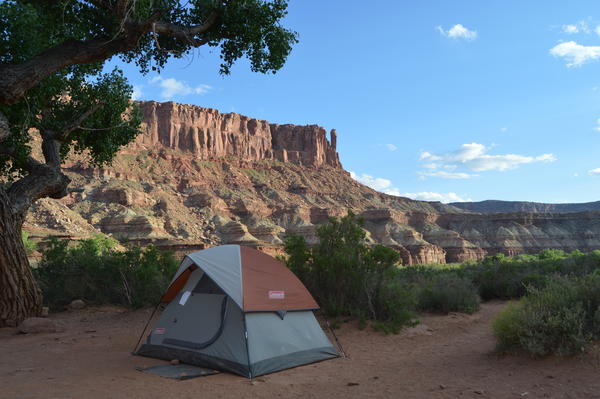 White Rim Trail, Hardscrabble Campground - Canyonlands