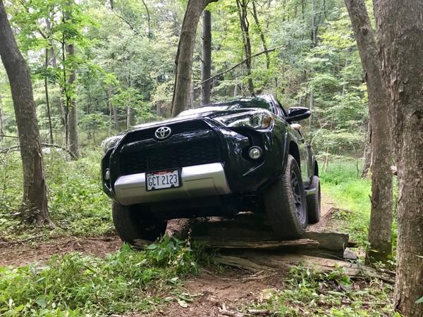 Wife going through one of the driving courses.
