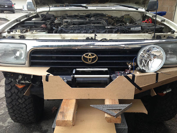 Winch and lights fit now...