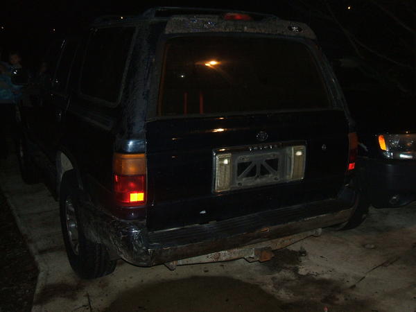 windows were stuck down so i have to get the tape off the rear..