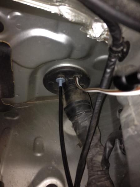 wires routed and sealed for VSC off