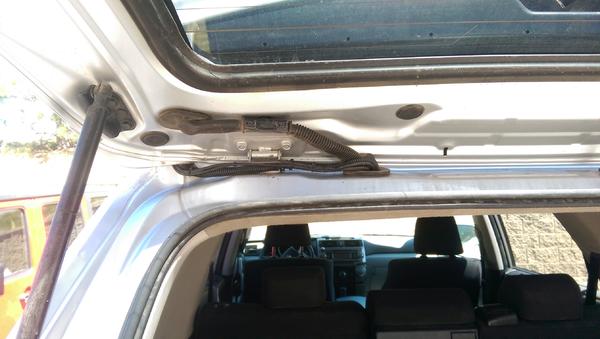 Wiring for rear lights and CB antenna