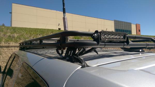 Wiring for rear lights and CB antenna