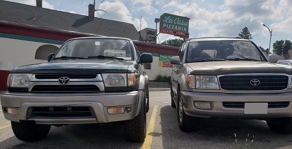 With 01 Landcruiser