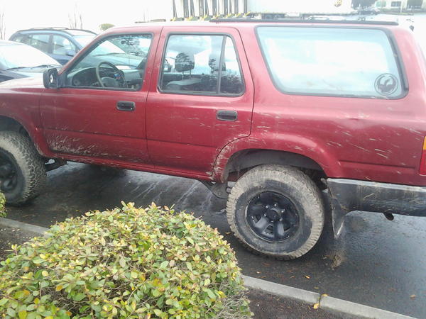 with the 30x9.50 all terrain t/a's