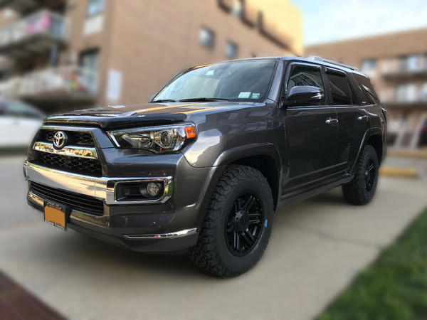With the BFG KO2 tires.