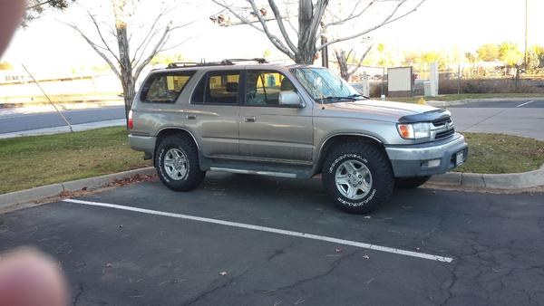 with the duratracs, still stock height