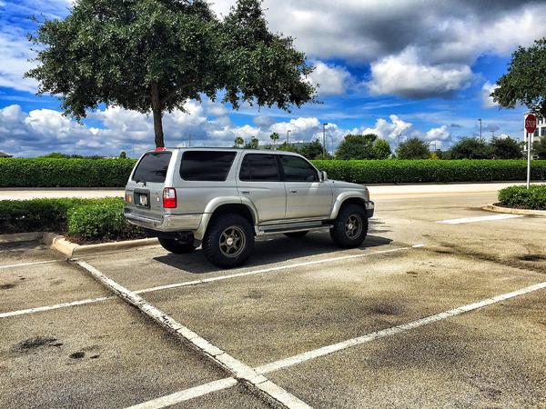 Work Parking Lot - the truck never looked so beautiful