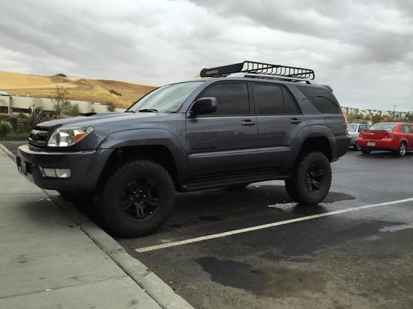 Yakima load basket rack middle section extension added