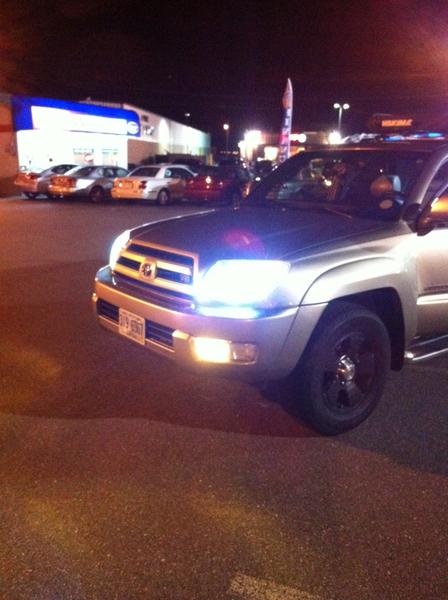 yellow putco fogs with the HID's