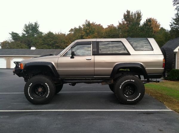 Yup... body lift... Ill take it off one day when I can afford all suspension... it will have to do for now.  Good side shot though...
