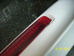 LED Light on spoiler primer gray