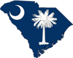 Flag map of South Carolina22
